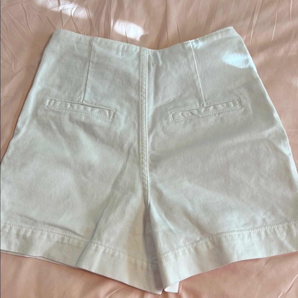 Zara Women's White Shorts - Picture 2 of 2